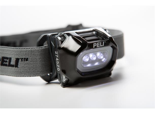 PELI 2745Z0 ATEX sone 0 LED hodelykt, sort