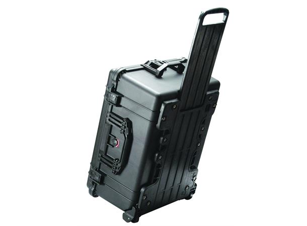 PELI CASE 1610 sort uten skum Innv. mål: 551x422x268 mm