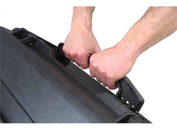 PELI CASE 1730 m/skum, sort Innv. mål: 864x610x318 mm