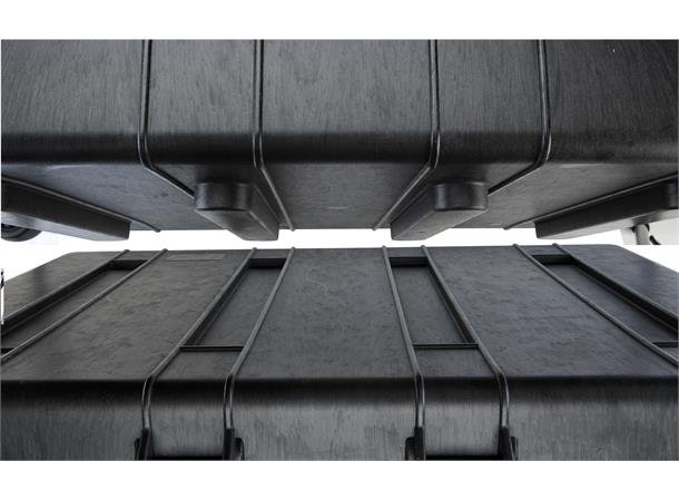 PELI CASE 1730 m/skum, sort Innv. mål: 864x610x318 mm