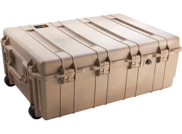 PELI CASE 1730 u/skum, Desert Tan Innv. mål: 864x610x318 mm