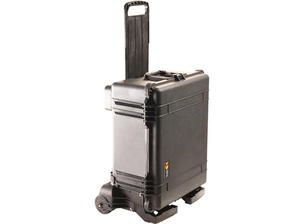 PELI CASE 1610M m/store hjul, m/skum Innv. mål: 553x424x270 mm