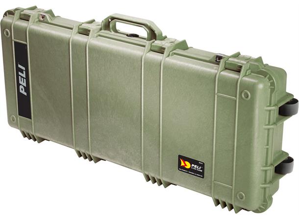 PELI CASE 1700 m/skum, militærgrønn