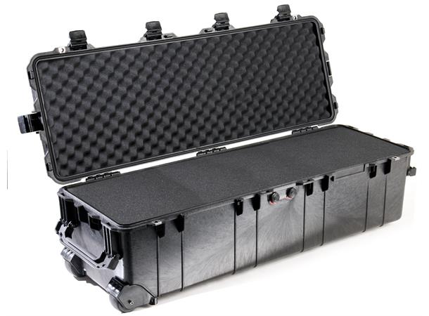PELI CASE 1740 m/skum, sort Innv. mål: 1041x328x308 mm