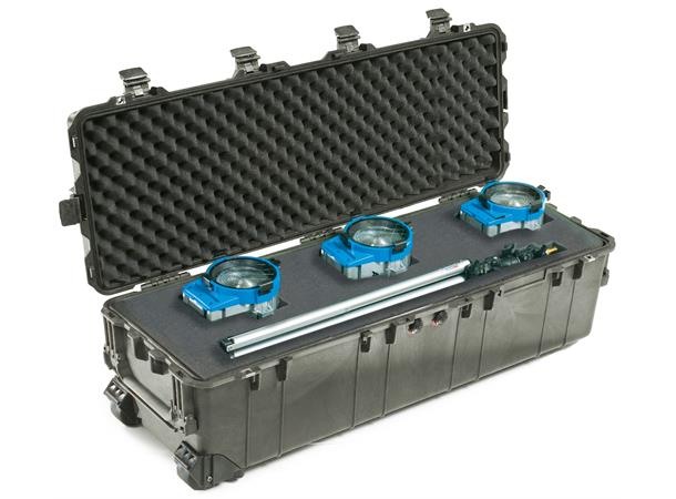 PELI CASE 1740 m/skum, sort Innv. mål: 1041x328x308 mm