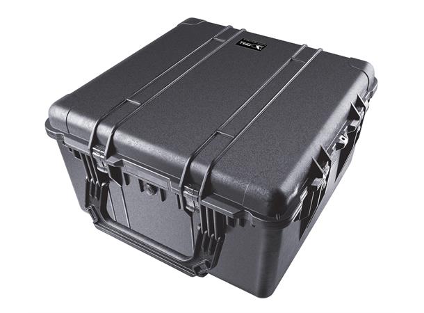 PELI CASE 1640 sort uten skum Innv. mål: 602x610x353 mm