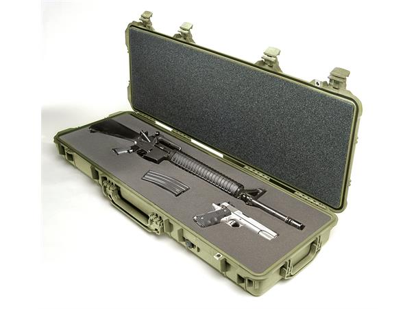 PELI CASE 1720 m/skum, militærgrønn SPESIAL (MIN. 10 STK)
