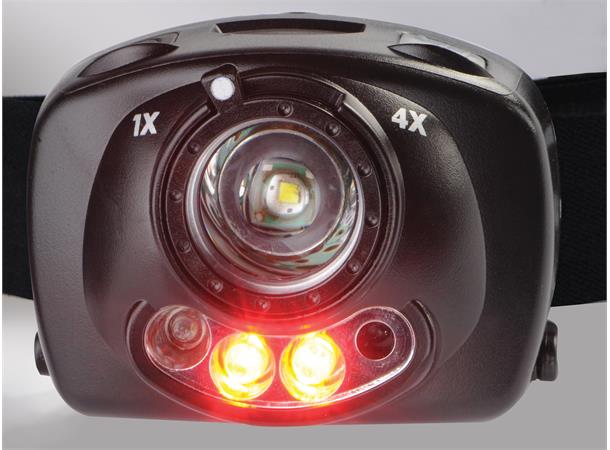 HEADS UP 2720 LED hodelykt m/rød LED