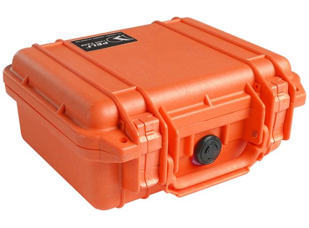 PELI CASE 1200 oransje uten skum Innv. mål: 235x181x105 mm