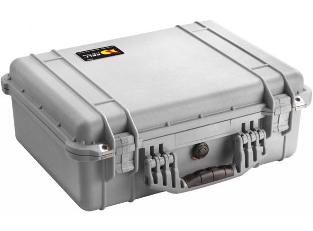 PELI CASE 1520 grå uten skum Innv. mål: 449x318x171 mm