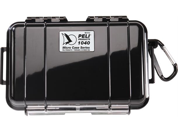 PELI 1040 MICRO CASE sort Innv. mål: 165x98x44 mm