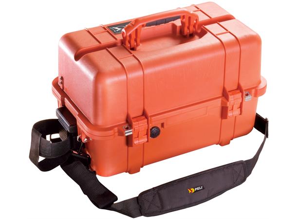PELI CASE 1460EMS m/skuffer, oransje SPESIAL (MIN 20 STK)