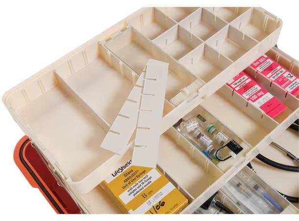 PELI CASE 1460EMS m/skuffer, oransje SPESIAL (MIN 20 STK)