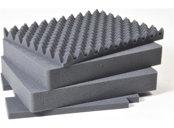 Skumsett for PELI CASE 1560, 4 deler