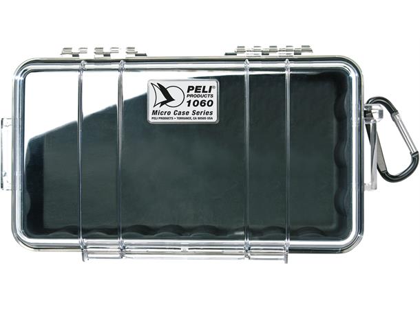PELI 1060 MICRO CASE sort/klar Innv. mål: 209x108x57 mm
