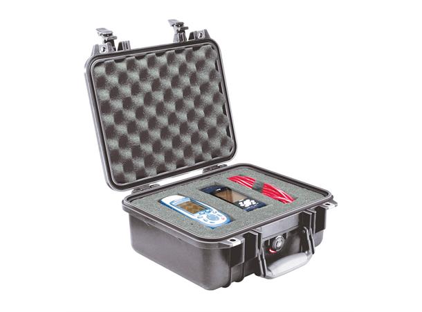 PELI CASE 1400 m/skum, sort Innv. mål: 301x228x131 mm