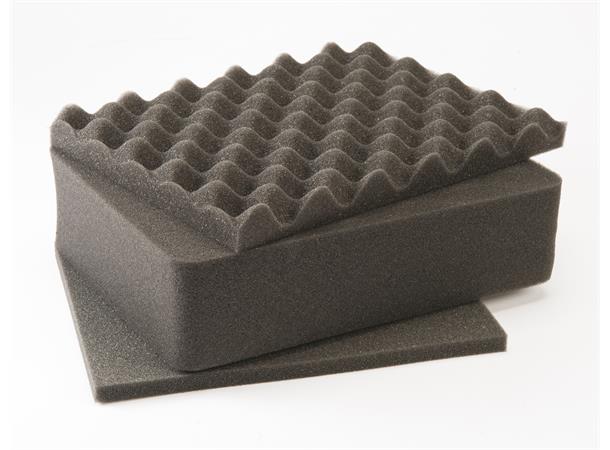 PELI CASE 1400 m/skum, sort Innv. mål: 301x228x131 mm