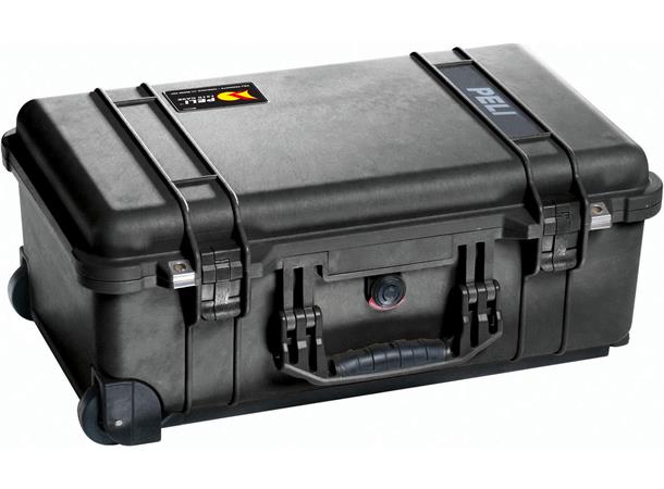 PELI CASE 1510 sort uten skum Innv. mål: 502x279x193 mm