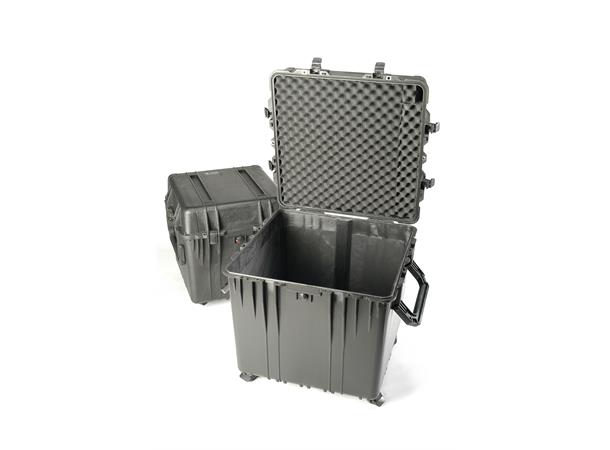 PELI CUBE CASE 0370, sort uten skum Innv. mål: 610x610x610 mm