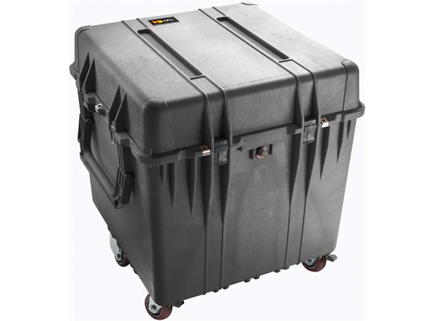 PELI CUBE CASE 0370, sort uten skum Innv. mål: 610x610x610 mm