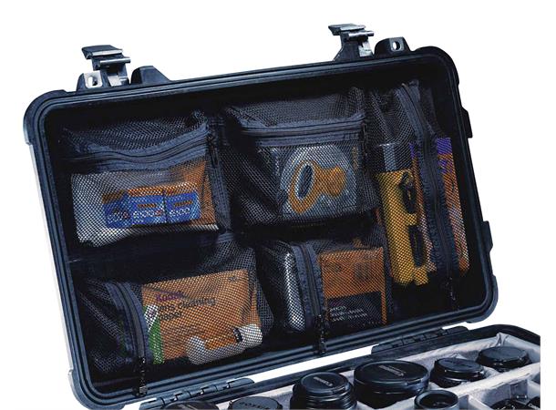 Dokumentlomme  til lokk PELI CASE 1510