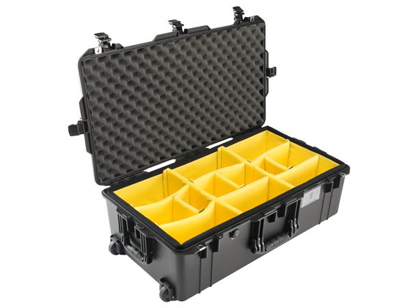 PELI Air Case 1615 m/skillevegger Innv. mål: 752x394x238 mm
