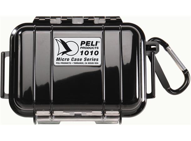 PELI 1010 MICRO CASE sort innv. mål: 111x75x43 mm
