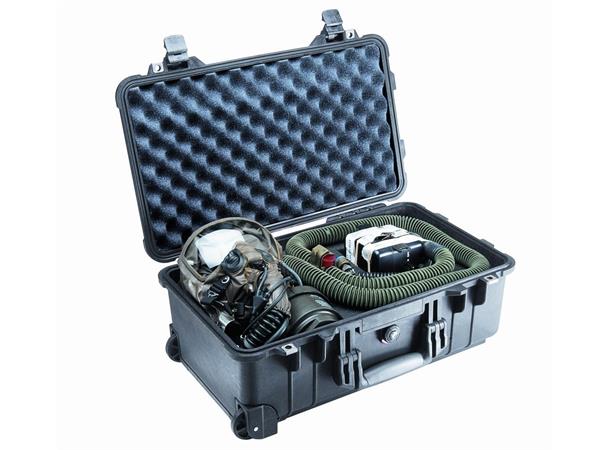 PELI CASE 1510 sort m/skum Innv. mål: 502x279x193 mm
