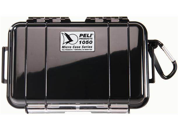 PELI 1050 MICRO CASE sort Innv. mål: 160x93x70 mm