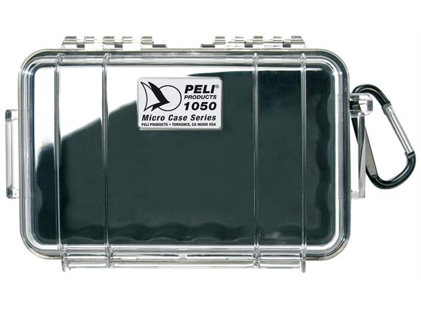 PELI 1050 MICRO CASE sort/klar Innv. mål: 160x93x70 mm