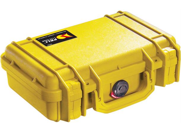 PELI CASE 1170 u/skum, Gul (MIN 144 STK) Innv. mål: 268x153x80 mm