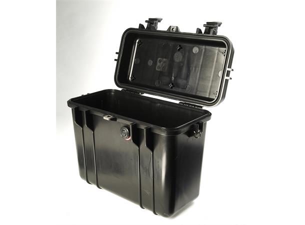 PELI CASE 1430, sort u/skum Innv. mål: 344x146x297 mm