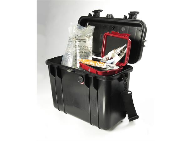 PELI CASE 1430, sort u/skum Innv. mål: 344x146x297 mm