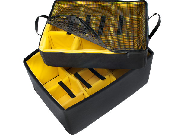 Skillevegger for PELI Air Case 1637