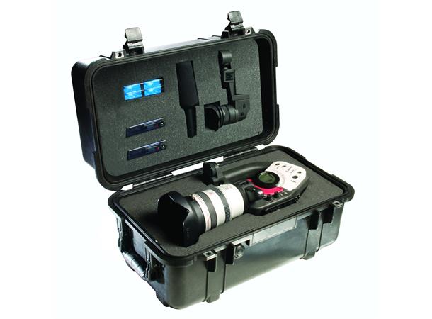 PELI CASE 1460 m/skum, sort Innv. mål: 471x252x277 mm