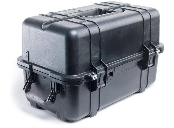 PELI CASE 1460 m/skum, sort Innv. mål: 471x252x277 mm