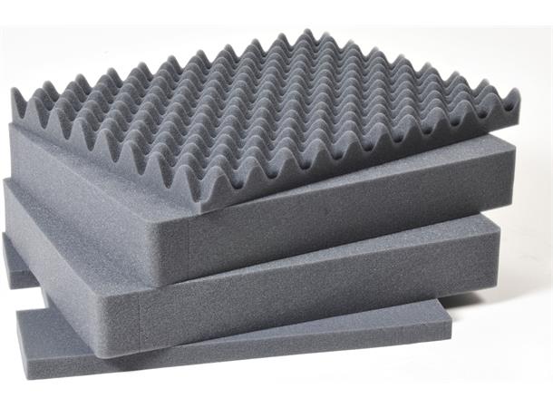 Skumsett for PELI CASE 1670, 4 deler