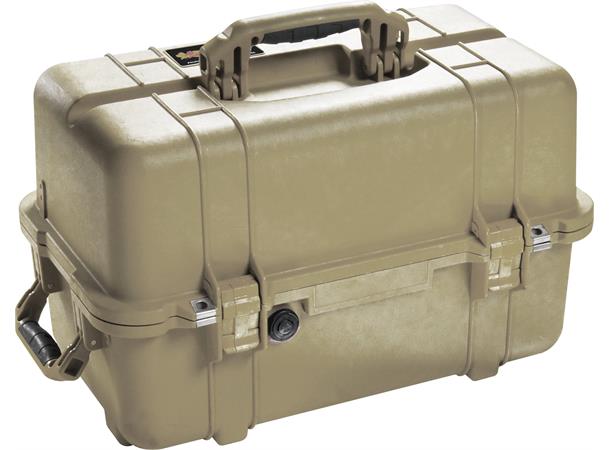 PELI CASE 1460 m/skum, Desert Tan SPESIAL (MIN. 200 STK)